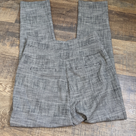 Rebecca Taylor high rise houndstooth academia preppy pants - Picture 7 of 8